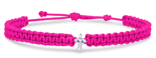 Cross nylon bracelet