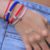 Round thin nylon bracelet - Image 2