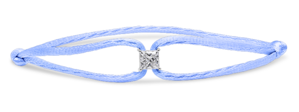 Princess silk bracelet